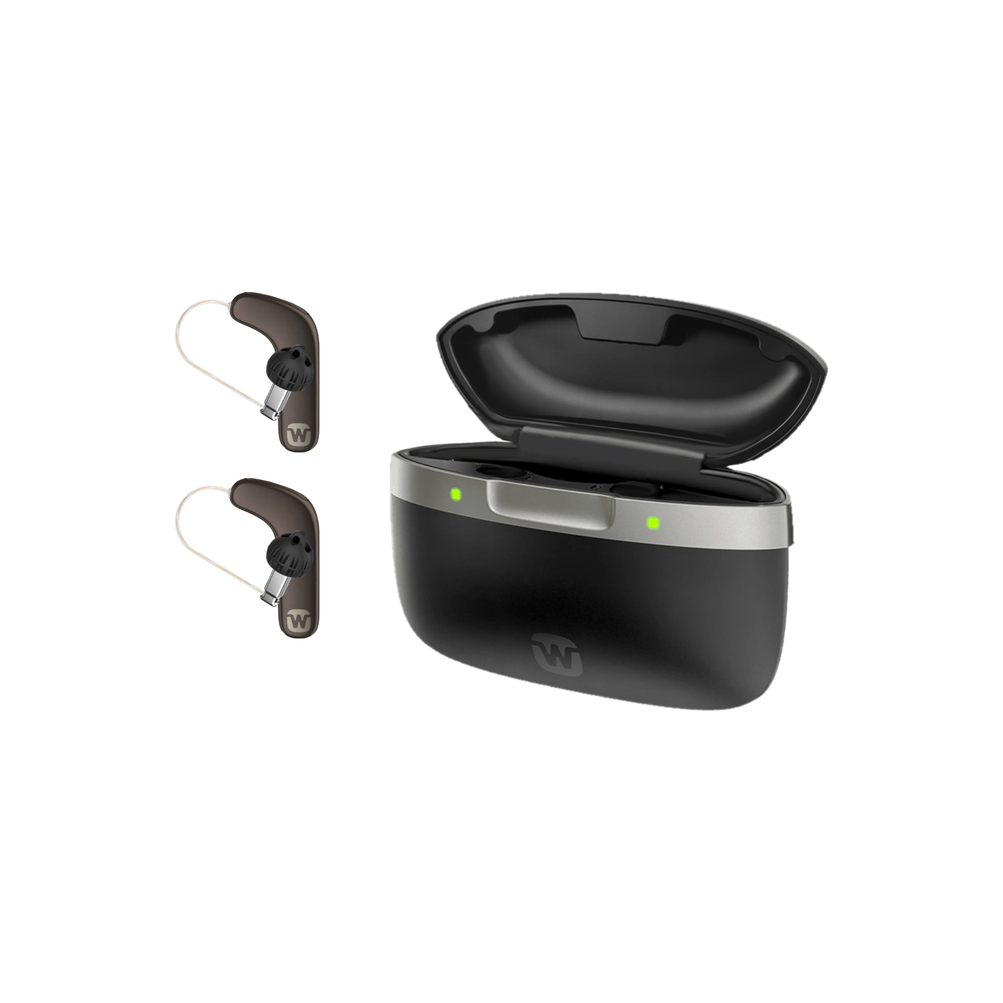 widex-smartric-pair-dark_cherry Widex SmartRic 440 (Pair) Hearing Aids with Portable Charger