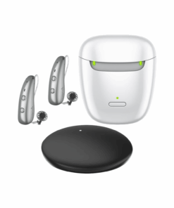 Signia Pure Charge & Go BCT 7 IX (Pair) Hearing Aids with Portable Charger Case and TV Streamer